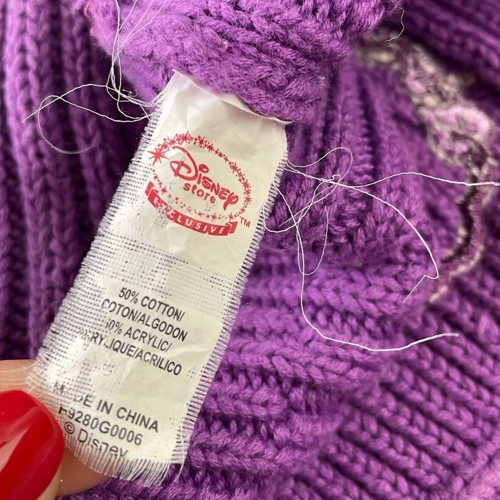 Kids Disney Tinkerbell & Friends Purple Beanie Cap